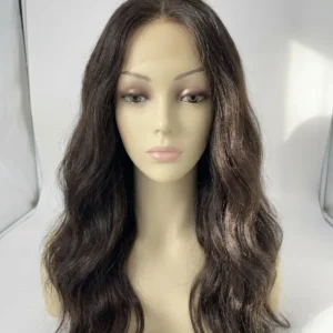 Natural wave HD lace human hair wig from a 20-year source factory, offering direct wholesale and pure B2B salon supply.