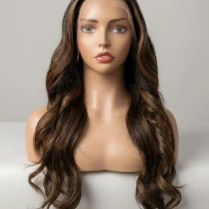 Wholesale HD lace body wave human hair wig from 20-year source factory supplying premium salon-grade cuticle aligned virgin hair.