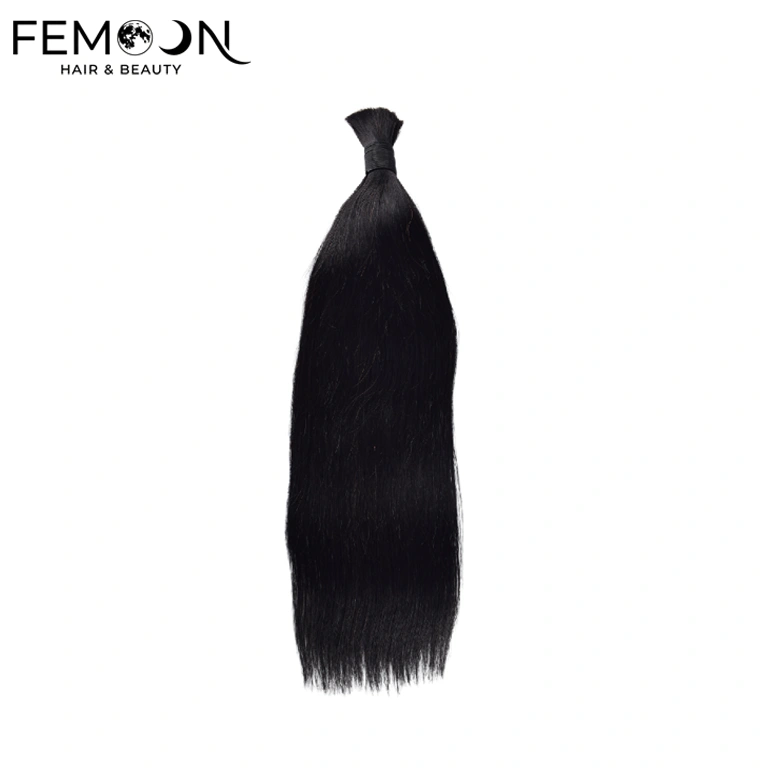 Authentic cuticle aligned straight human hair bulk supplied directly by our 20-year manufacturing facility, ensuring 100% pure unprocessed virgin hair for pure B2B wholesale orders.