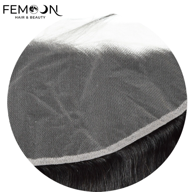 100% unprocessed virgin human hair straight lace closure with full cuticle aligned, manufactured by our 20-year experienced factory to ensure tangle-free quality for international wholesalers.