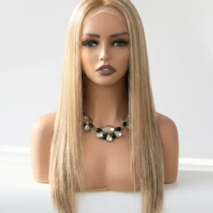 Bone straight HD full lace human hair wig from our 20-year source factory, offering pure B2B direct wholesale to global salons.