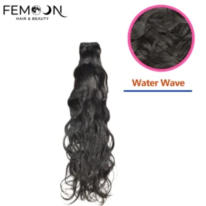 Premium wholesale water wave human hair bundles from our 20-year source factory, offering 100% unprocessed virgin hair with cuticle aligned quality for professional salon-grade installations.