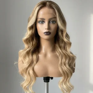 Premium wholesale HD lace water wave human hair wig from 20-year source factory for pure B2B salon owners and distributors.