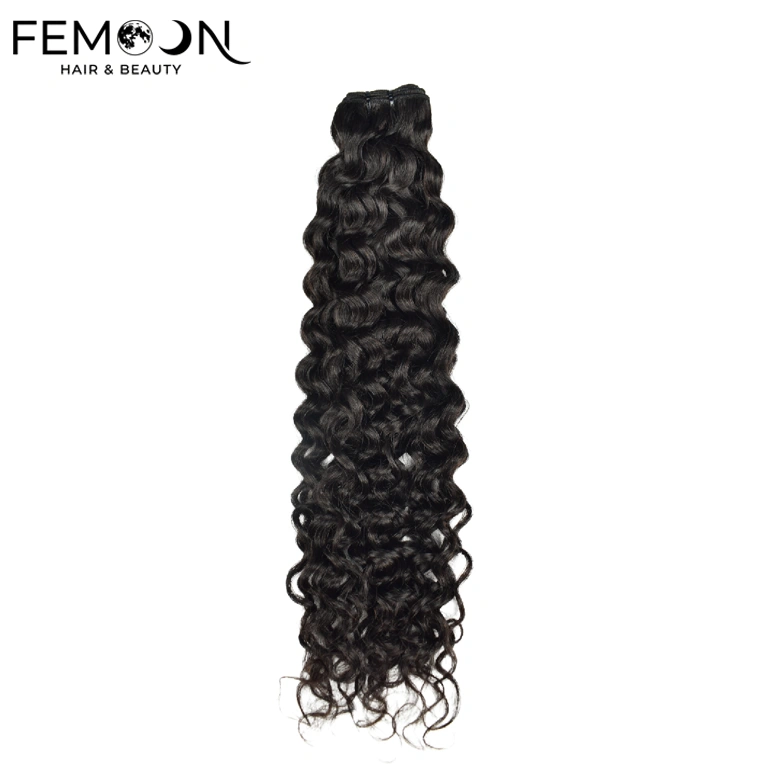 Direct wholesale deep curly human hair bundles from our 20-year source factory, featuring 100% unprocessed virgin hair that is completely cuticle aligned to ensure a tangle-free experience for pure B2B clients.