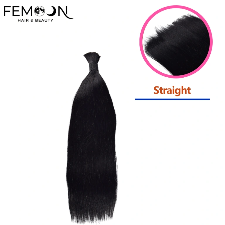 Professional salon grade straight human hair bulk from our 20-year source factory, featuring 100% unprocessed virgin hair and cuticle aligned strands at direct wholesale prices for pure B2B salon braiding.